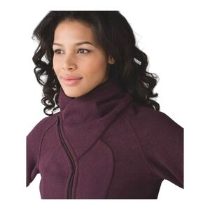 Lululemon Cozy Cuddle Up Jacket Heathered Bordeaux Drama / Bordeaux Drama